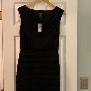 Ann Taylor drop neck size 2 black dress